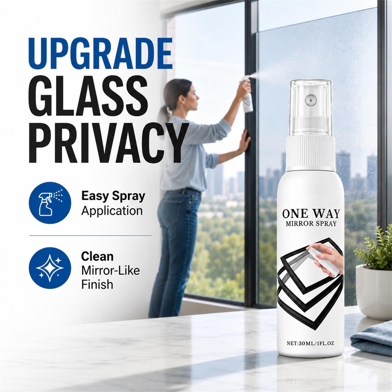 Home Security For Windows - Yansıtıcı Pencere Spreyi 30ml Hızlı Kuruyan
