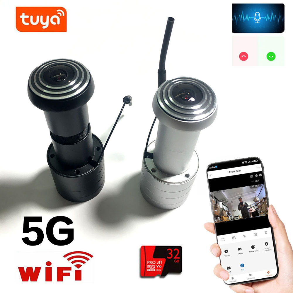 Peephole Camera Viewer - Yeni Tuya Kapı Göz Deliği Güvenlik