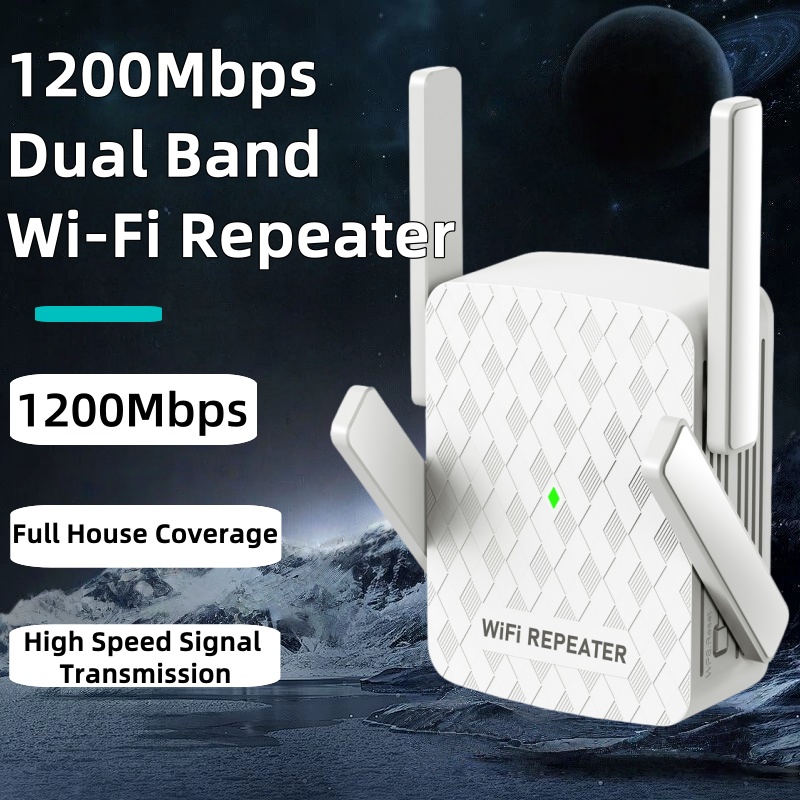 Home Security Wireless - 1200 Mbps Kablosuz Wifi Genişletici Wifi