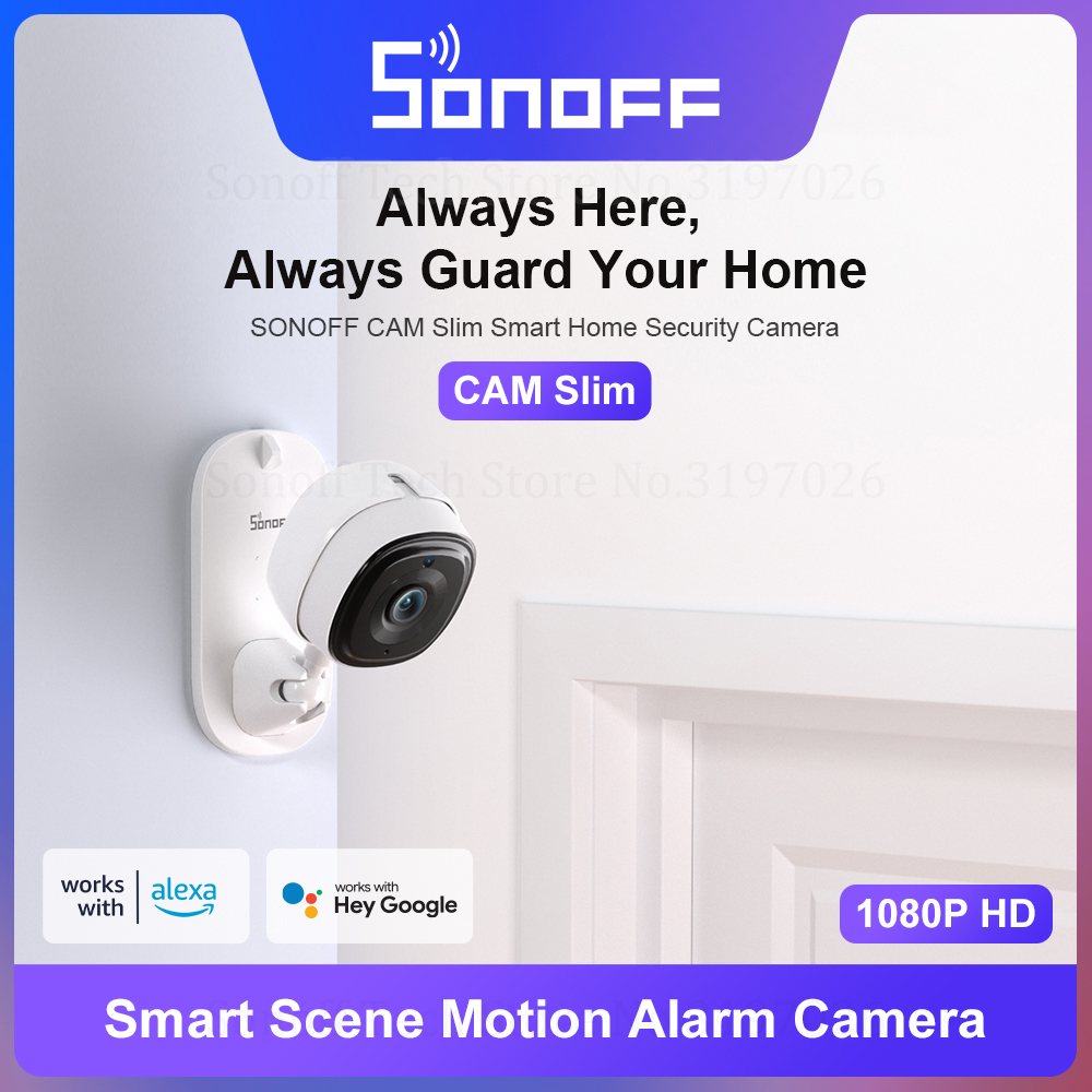 Home Security Google Camera - SONOFF 1080P HD Wi-Fi IOT Kamera