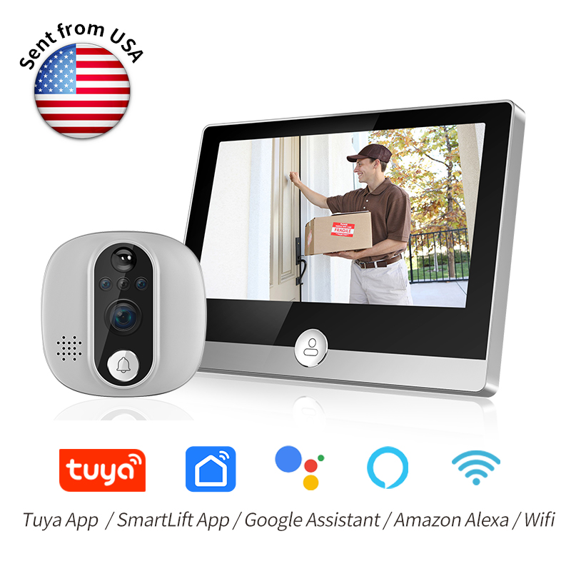 Peephole Camera Viewer - KAK Wifi Akıllı Kapı Zili Kamerası
