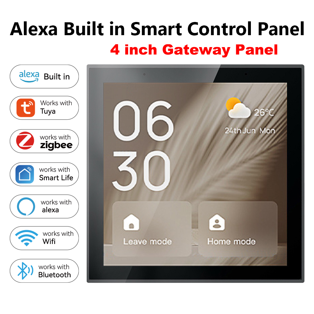 Home Security Panel - 2026 Altın Güvenlik TPP01 4 İnç