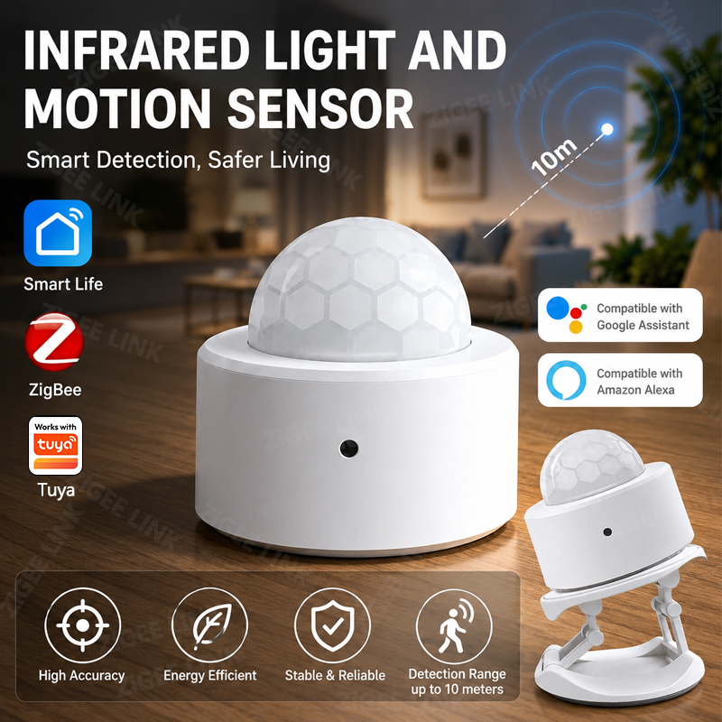 Home Security Alarm - ZigBee 3.0 PIR Hareket Sensörü Kablosuz