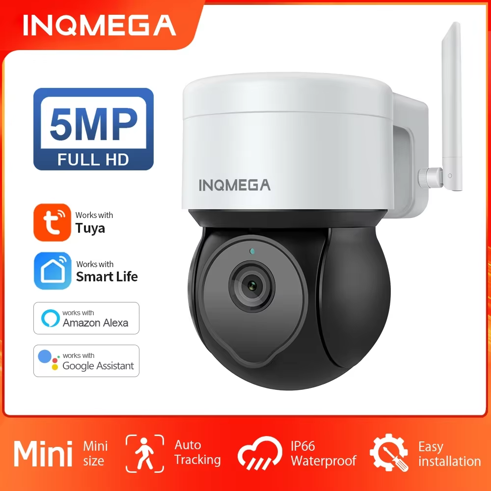 Home Security Google Camera - INQMEGA 5MP Tuya Açık PTZ Kamera