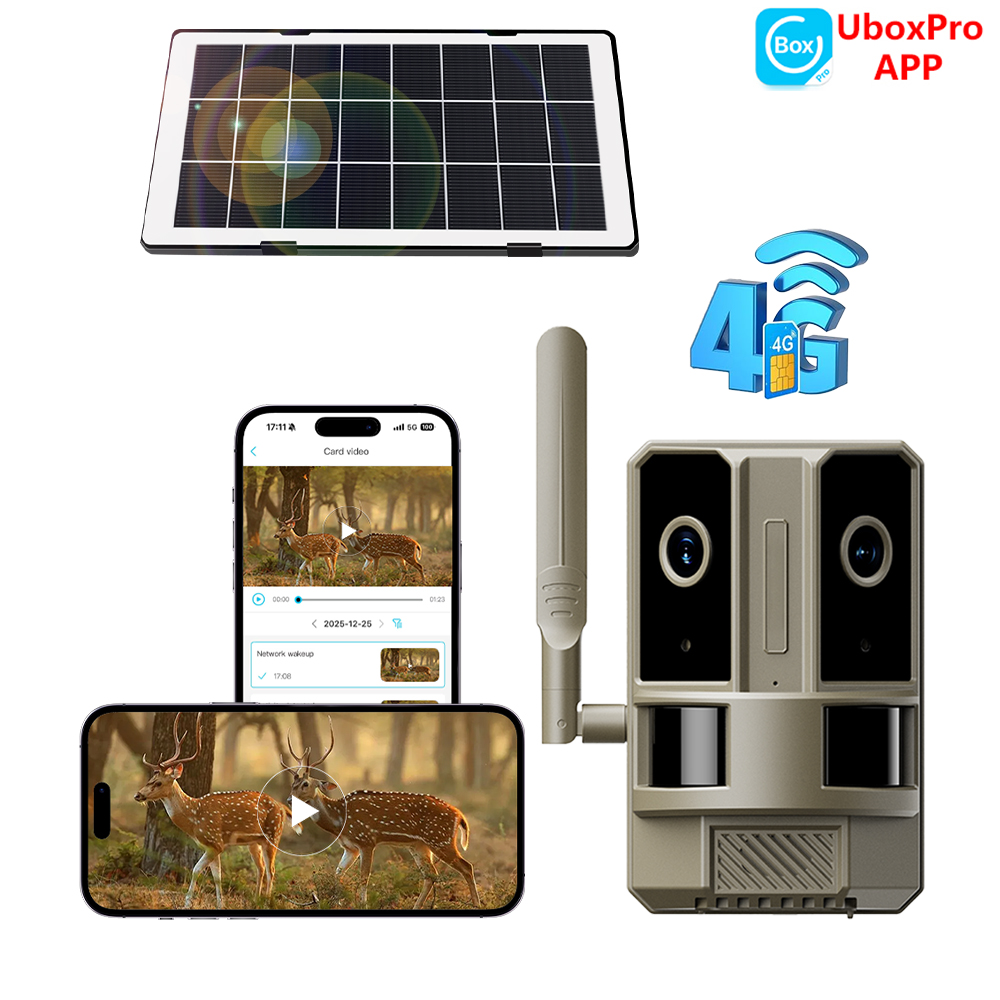 Home Security Game - ABD 4G LTE Hücresel Çift Lensli