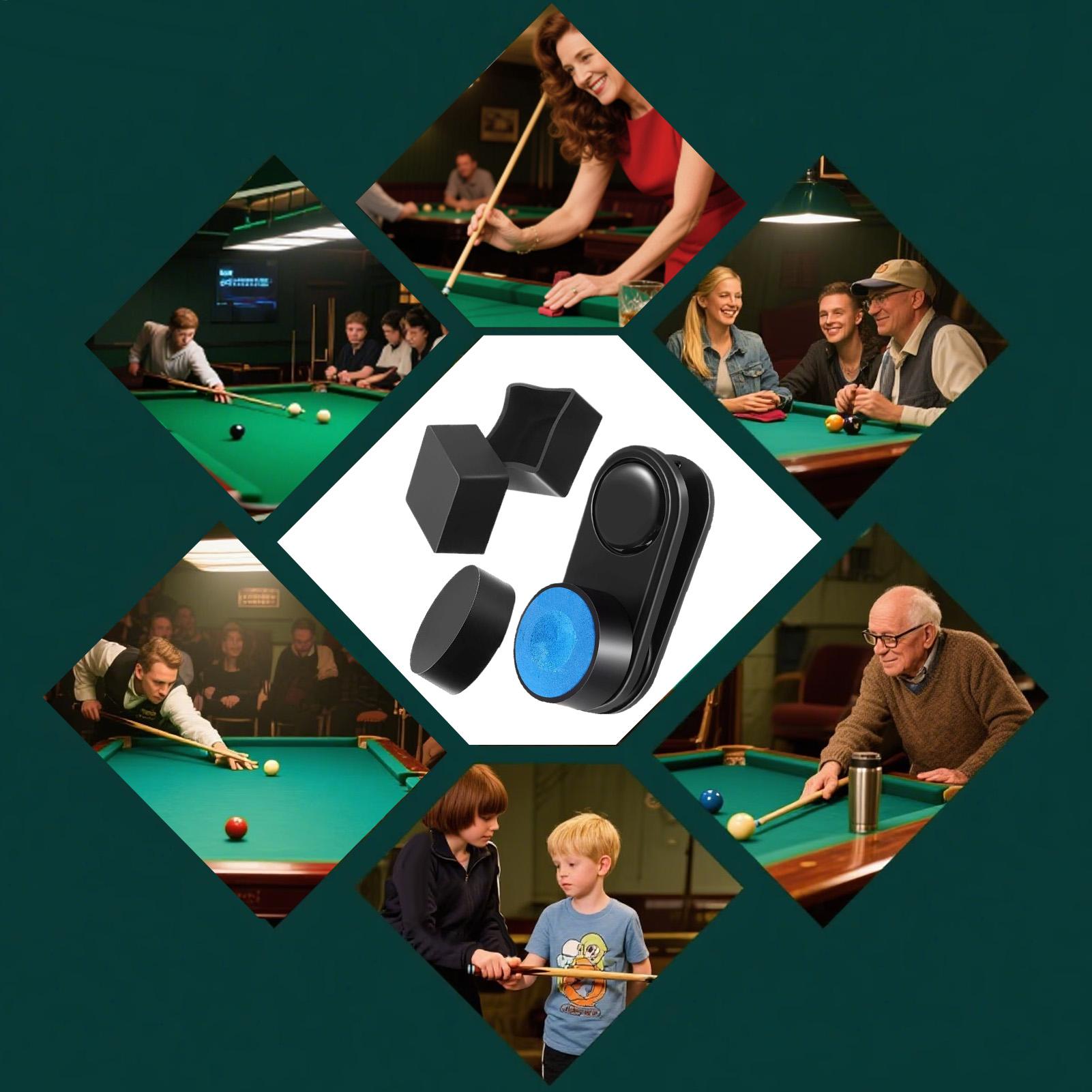 Home Security Game - Bilardo İstekası Tebeşir Kutusu Manyetik Tebeşir