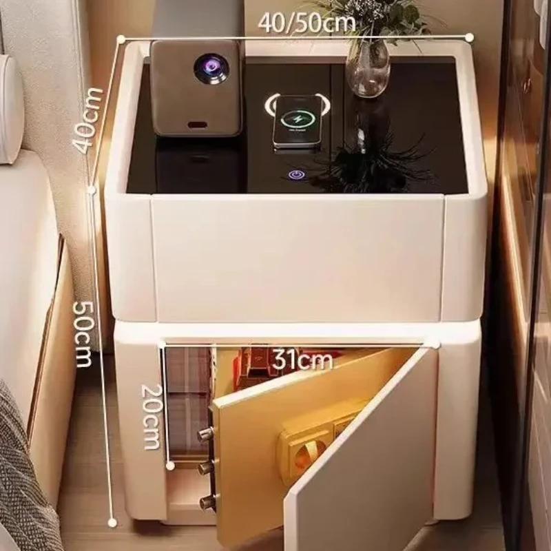 Home Security America - Başucu Sehpası Güvenlikli Çok Fonksiyonlu Kablosuz