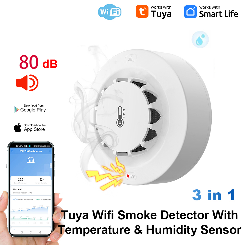 Tuya WiFi Sıcaklık ve Nem Sens - Home Security Wireless incelemesi ve fiyatı