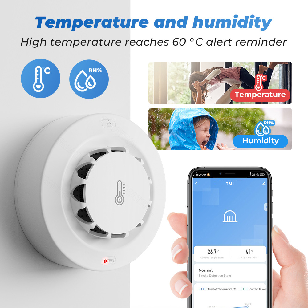 Tuya WiFi Sıcaklık ve Nem Sens - Home Security Wireless incelemesi ve fiyatı