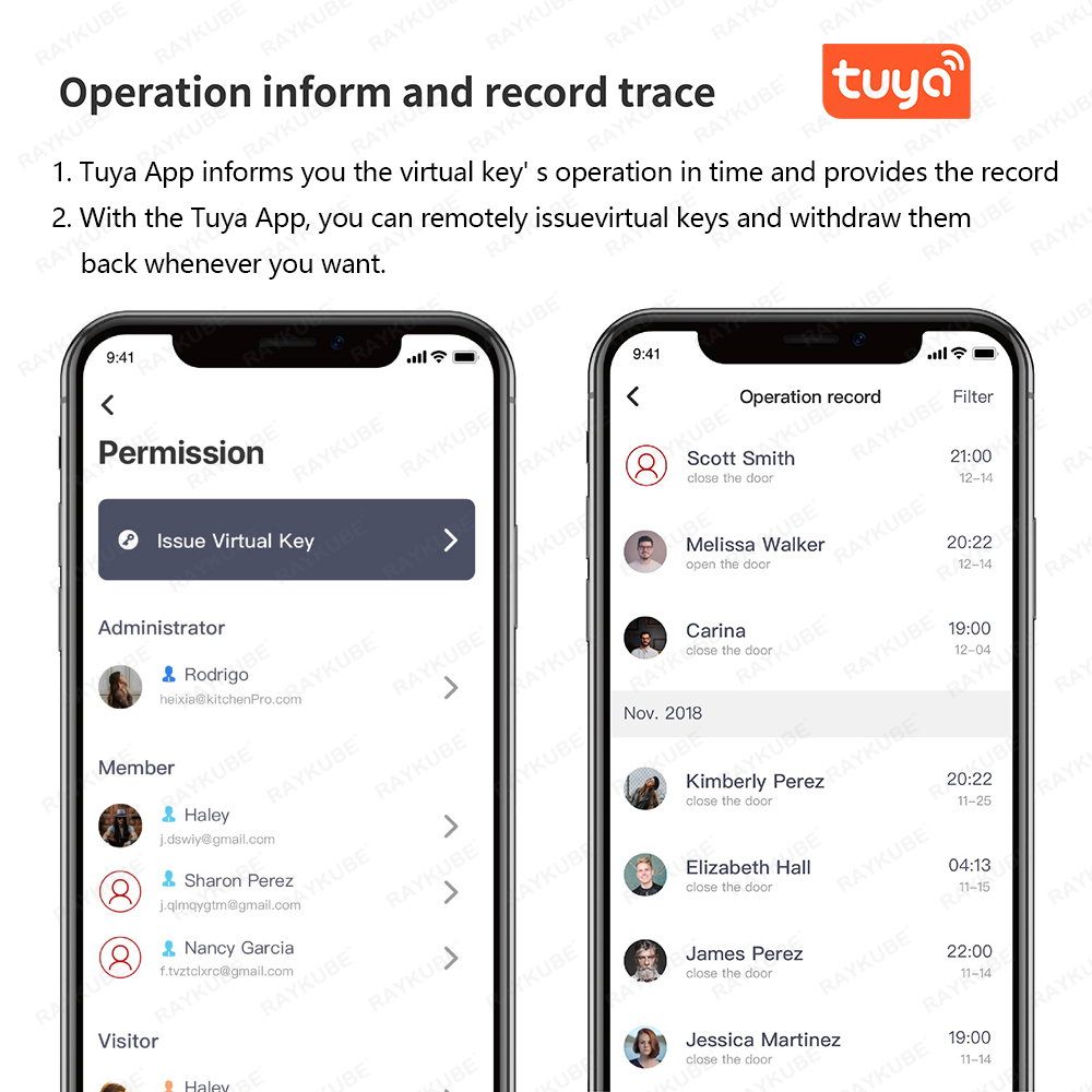 RAYKUBE A1 Pro Tuya BEL Akıllı - Home Security Door Lock incelemesi ve fiyatı