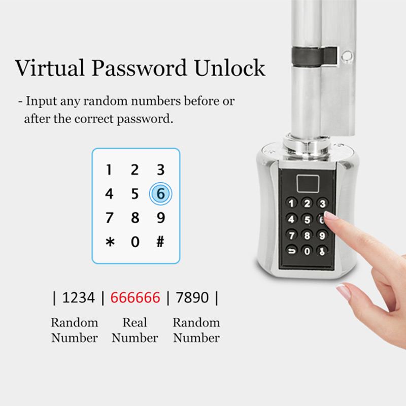 Parmak izi akıllı silindir kil - Home Security Keypad incelemesi ve fiyatı