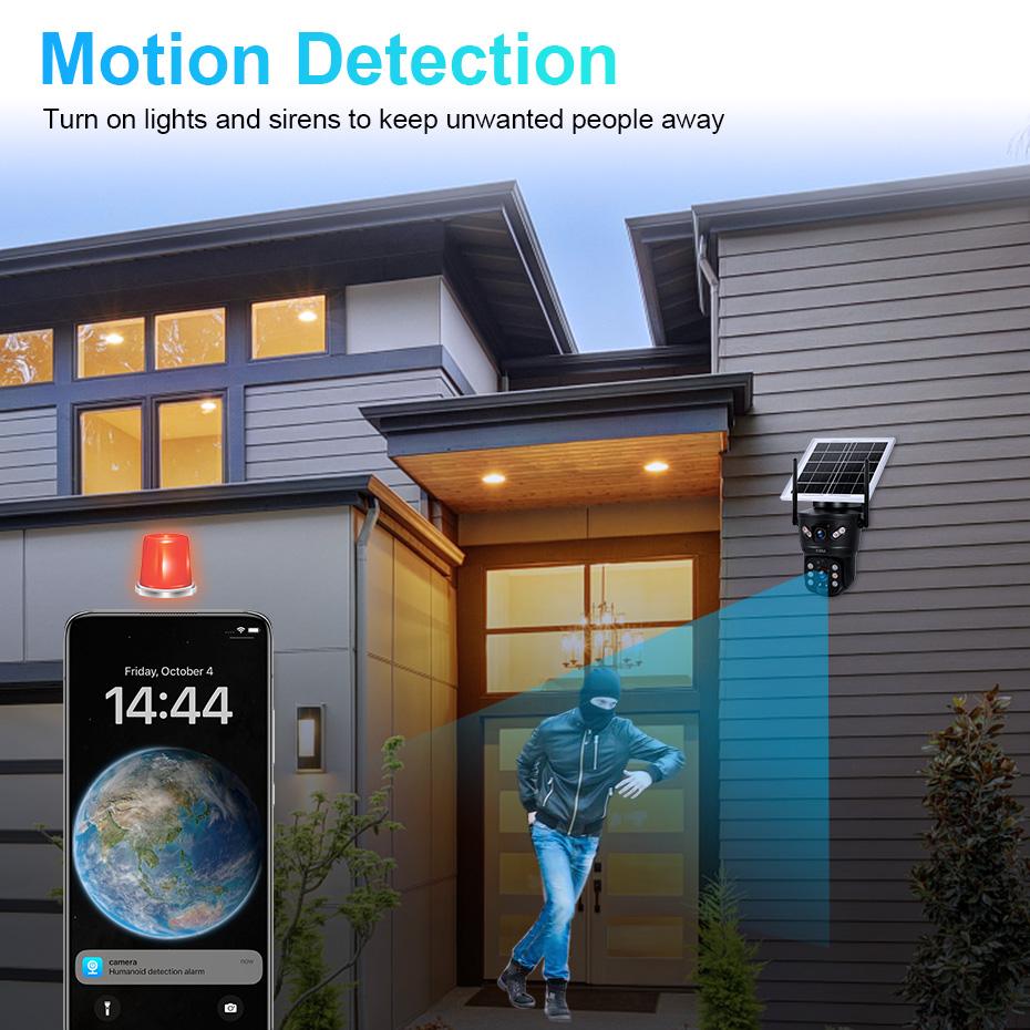 KERUI 6MP 4G SIM WiFi Güneş En - Home Security Brand incelemesi ve fiyatı