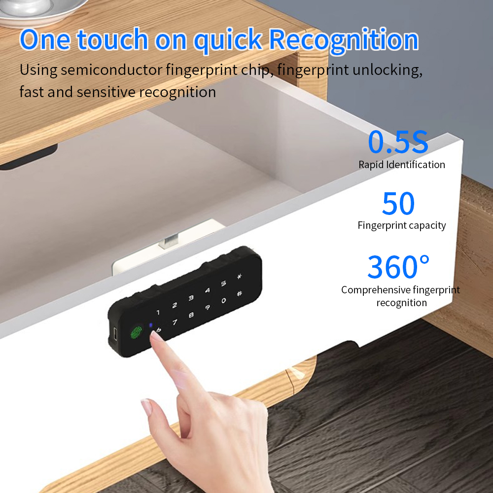 Tuya Bluetooth Akıllı Ahşap Do - Home Security Door Lock incelemesi ve fiyatı