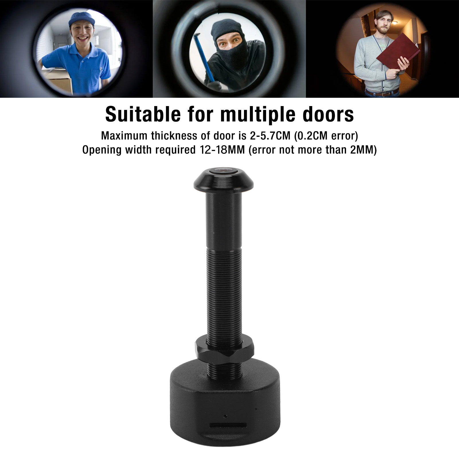 1080P Akıllı Kapı Gözetleme Ka - Peephole Camera Viewer incelemesi ve fiyatı