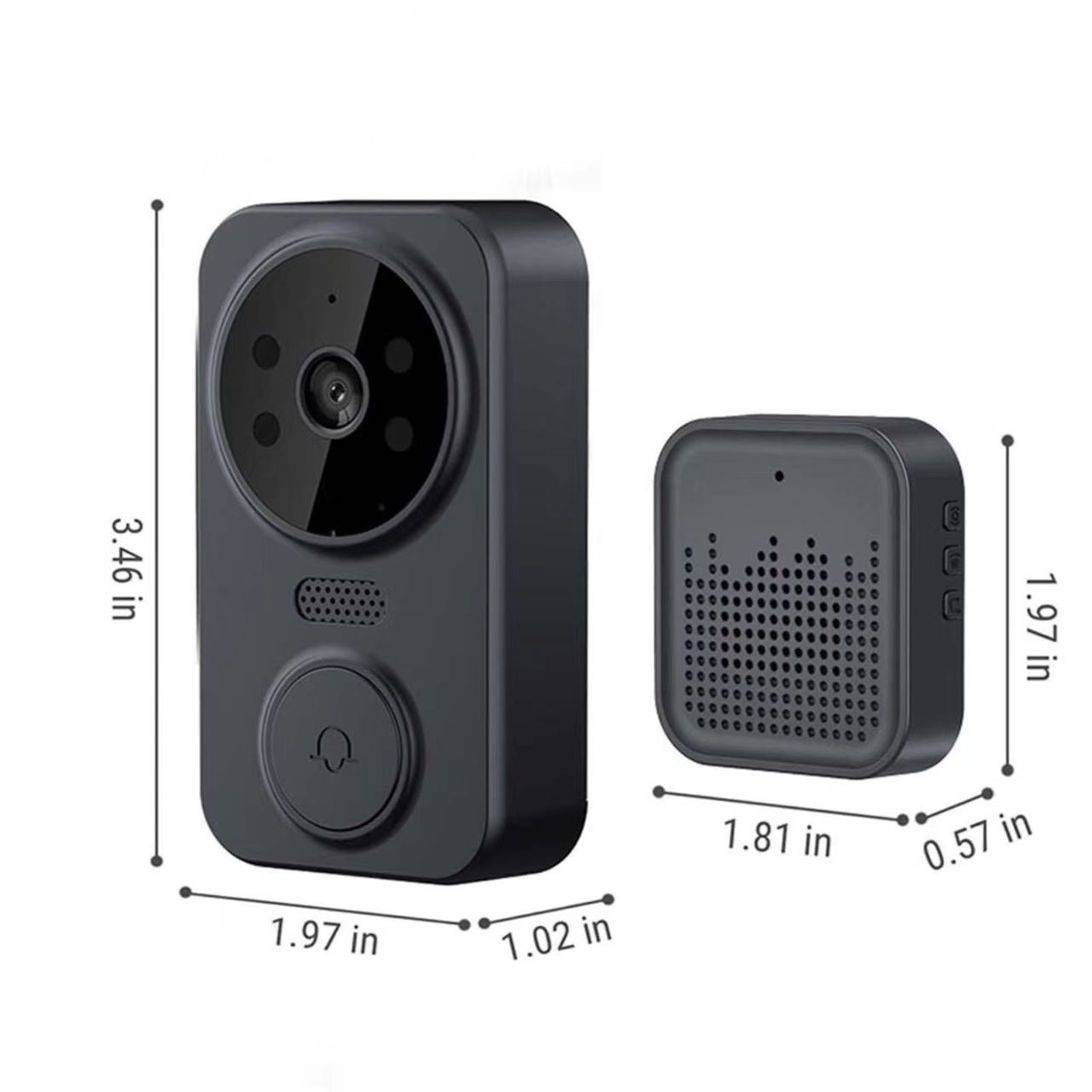 Tuya WIFI Kapı Zili Akıllı Ev  - Home Security Wireless Camera incelemesi ve fiyatı