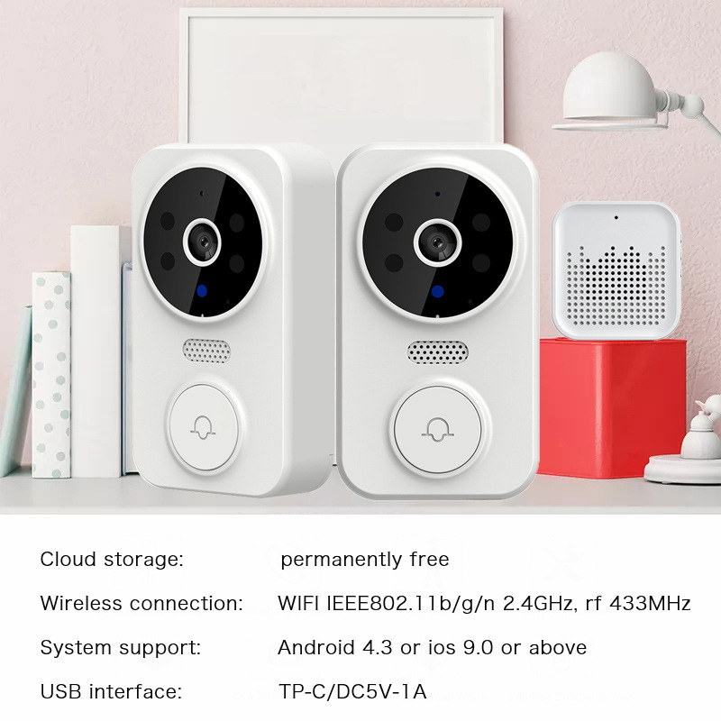 Tuya WIFI Kapı Zili Akıllı Ev  - Home Security Wireless Camera incelemesi ve fiyatı