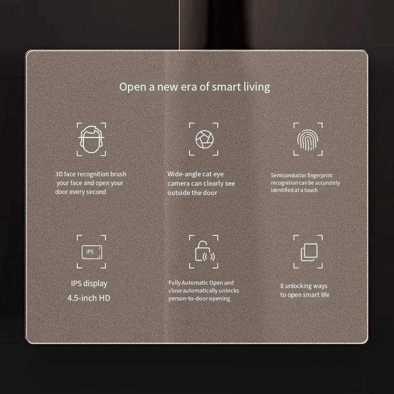 P70max Akıllı Kilit Akıllı Yüz - Home Security Lock System incelemesi ve fiyatı
