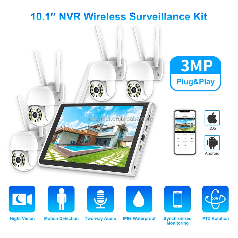 2026 Hongnaer 3MP 4 Kanallı Wi - Home Security And Cctv incelemesi ve fiyatı