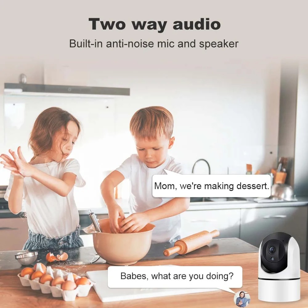 6MP WiFi Kamera Tuya Akıllı Ev - Home Security Google Camera incelemesi ve fiyatı
