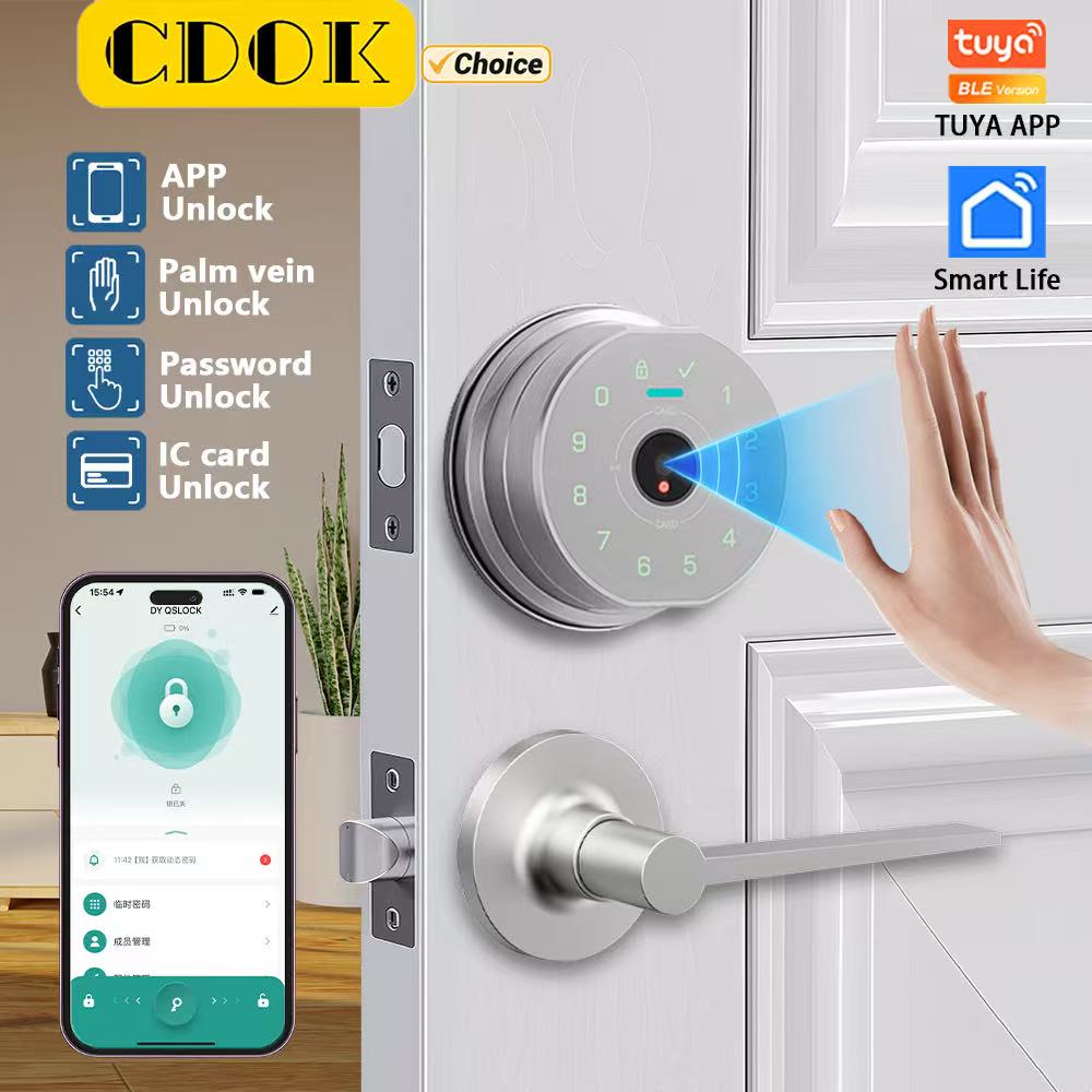 CDOK K10 Akıllı Kilit, Avuç İç - Home Security Keypad incelemesi ve fiyatı