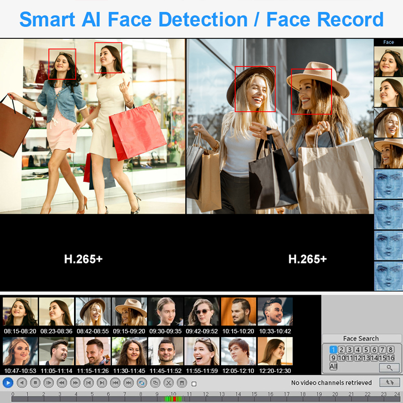 Smar 4CH 8CH AHD DVR 5'i 1 Ara - Home Security For Windows incelemesi ve fiyatı