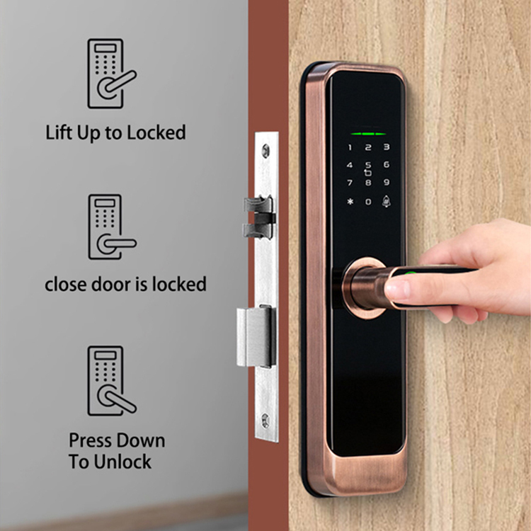 Dijital Akıllı Kapı Kilidi Şif - Home Security Door Lock incelemesi ve fiyatı