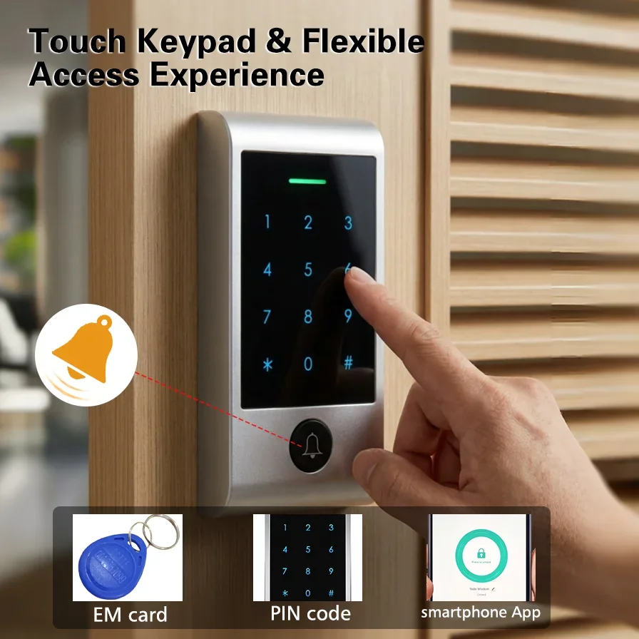 Gelişmiş WIFI Uzaktan Kumandal - Home Security Lock System incelemesi ve fiyatı