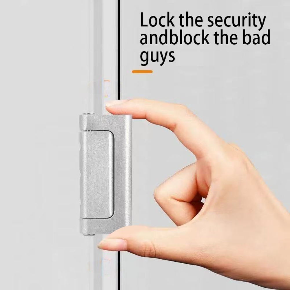 1 adet çinko alaşımı anti hırs - Home Security Door Lock incelemesi ve fiyatı