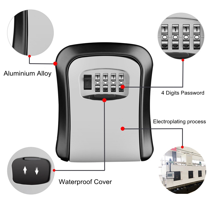 Su geçirmez Şifre Anahtar Sakl - Home Security Lock System incelemesi ve fiyatı