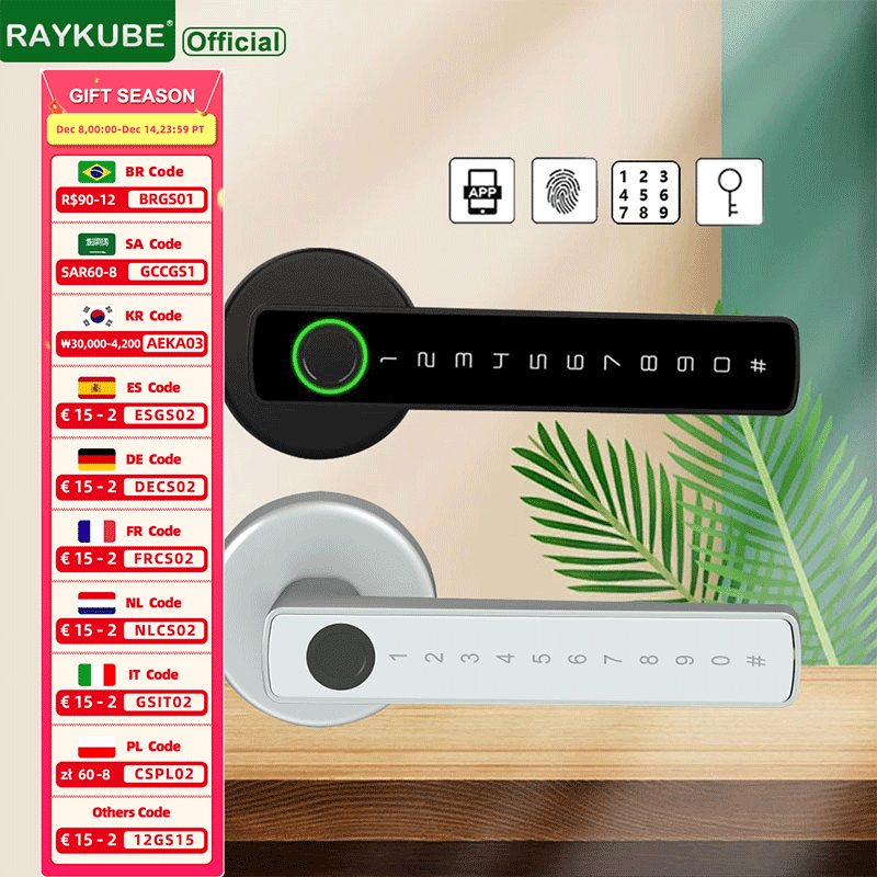 RAYKUBE M5 TT Kilit BLE Akıllı - Home Security Keypad incelemesi ve fiyatı