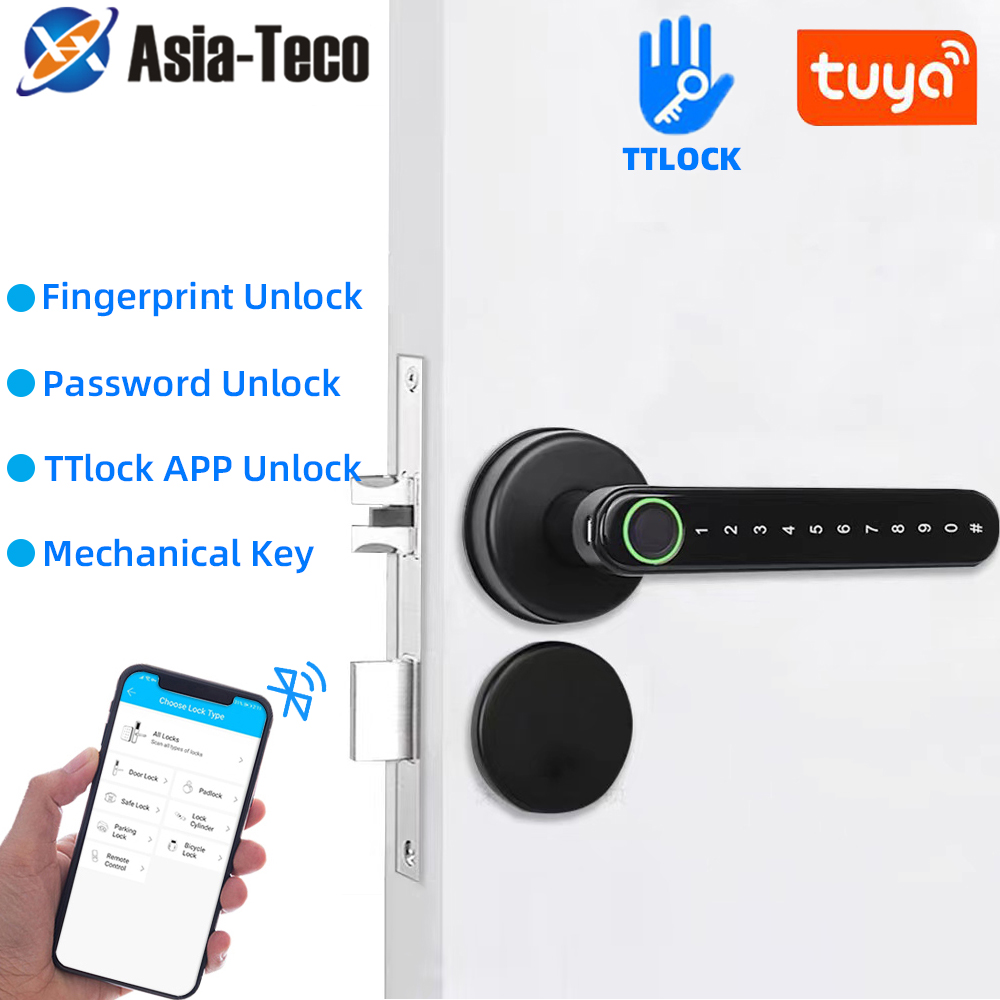 TTLock Akıllı Bluetooth Parmak - Home Security Door Lock incelemesi ve fiyatı