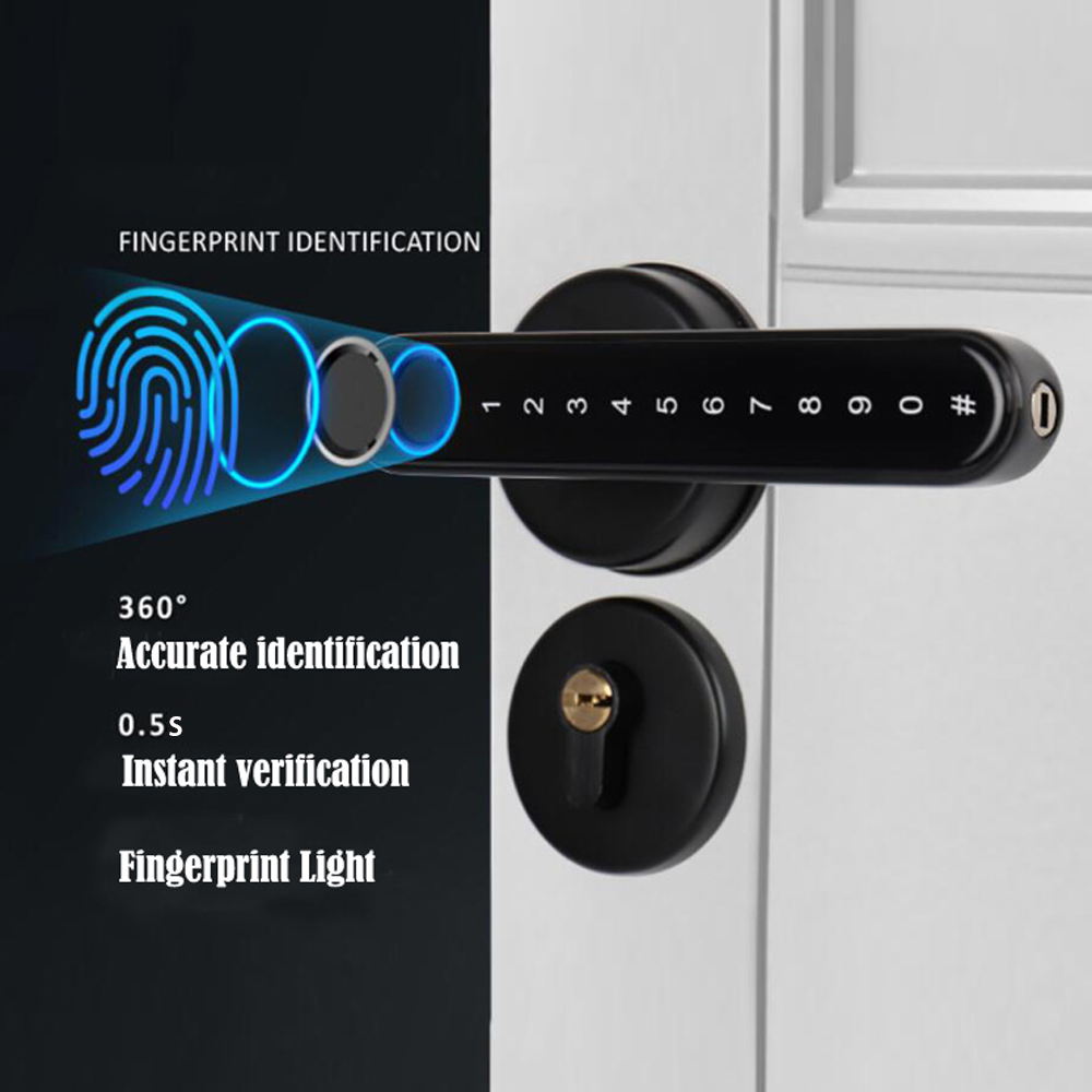 TTLock Akıllı Bluetooth Parmak - Home Security Door Lock incelemesi ve fiyatı