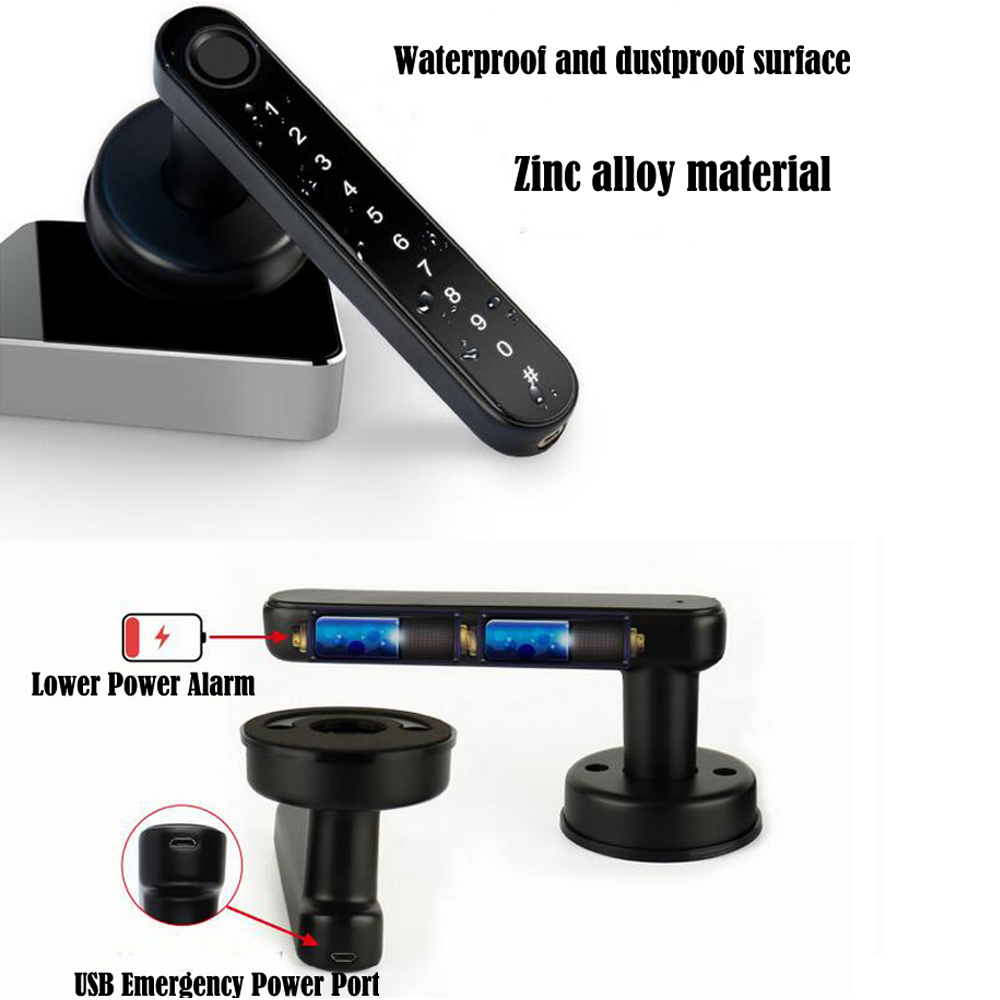 TTLock Akıllı Bluetooth Parmak - Home Security Door Lock incelemesi ve fiyatı