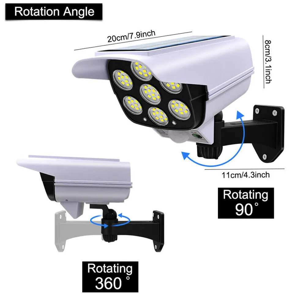 Açık Güneş Işığı Hareket Sensö - Home Security Wireless Camera incelemesi ve fiyatı