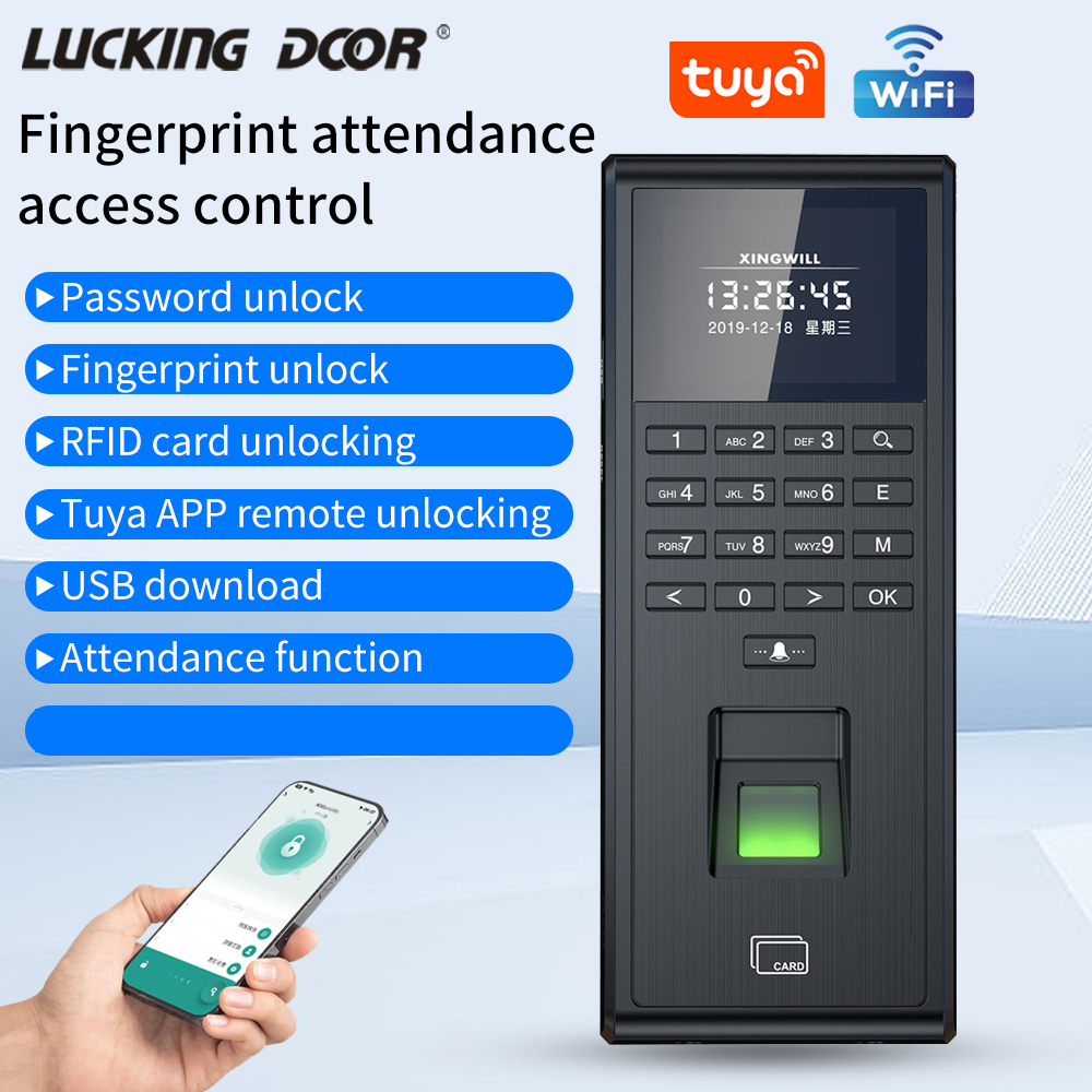 Tuya Akıllı Biyometrik Parmak  - Home Security Door Lock incelemesi ve fiyatı