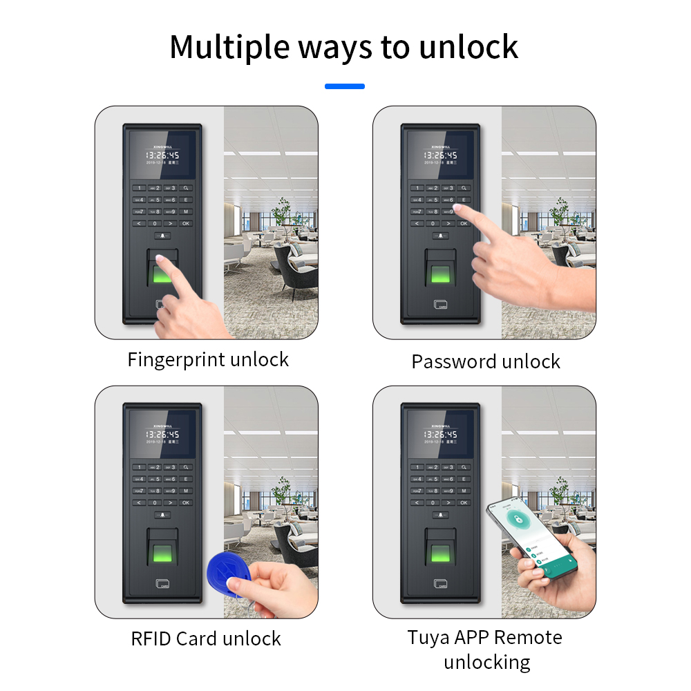 Tuya Akıllı Biyometrik Parmak  - Home Security Door Lock incelemesi ve fiyatı