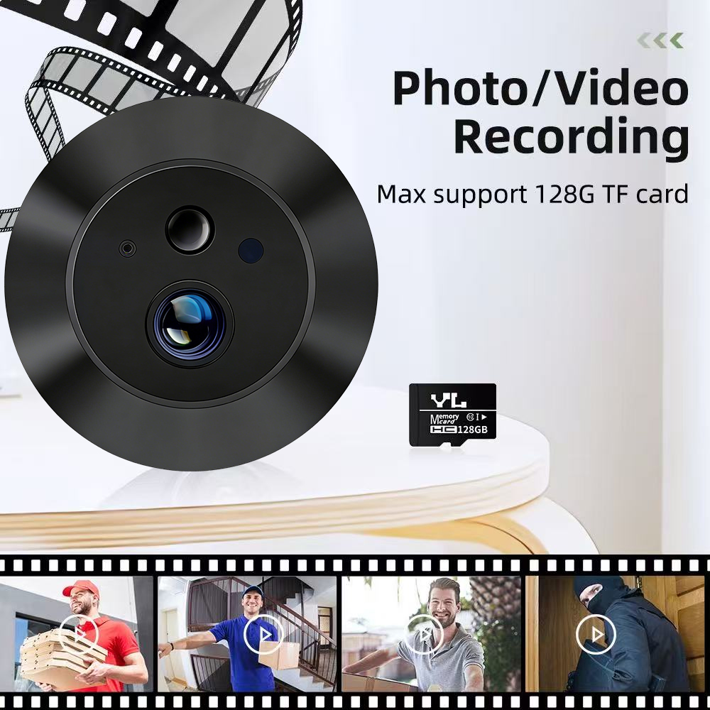WiFi 2.4Ghz 5MP Tuya Smart Lif - Peephole Camera Viewer incelemesi ve fiyatı
