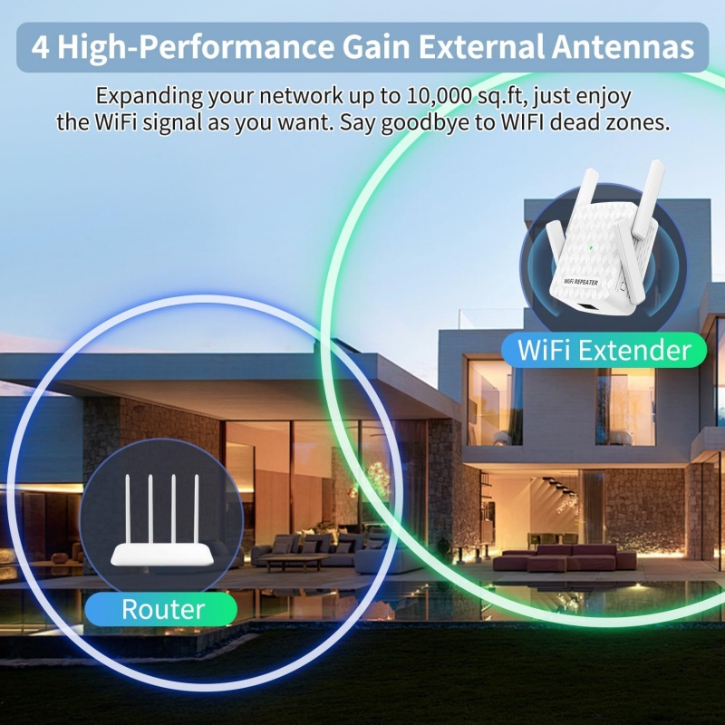 1200 Mbps Kablosuz Wifi Genişl - Home Security Wireless incelemesi ve fiyatı
