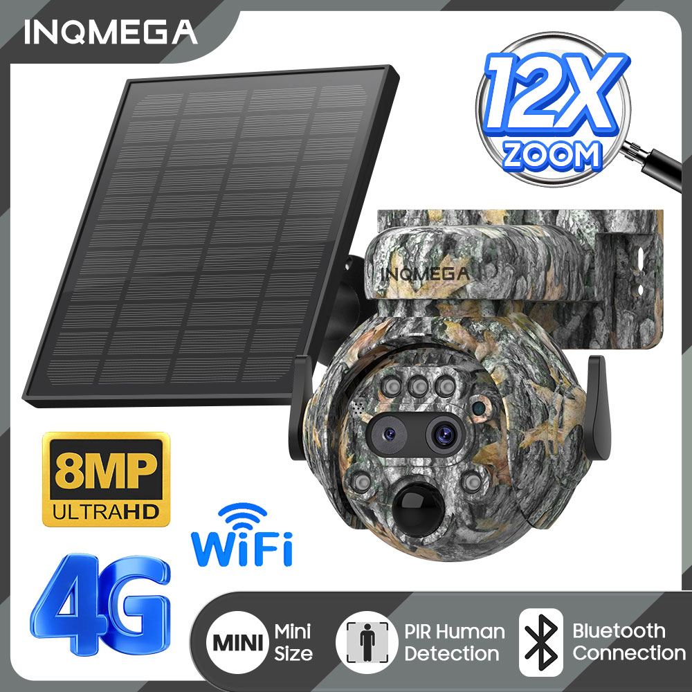 INQMEGA 8MP Güneş Enerjili Kam - Home Security Panel incelemesi ve fiyatı