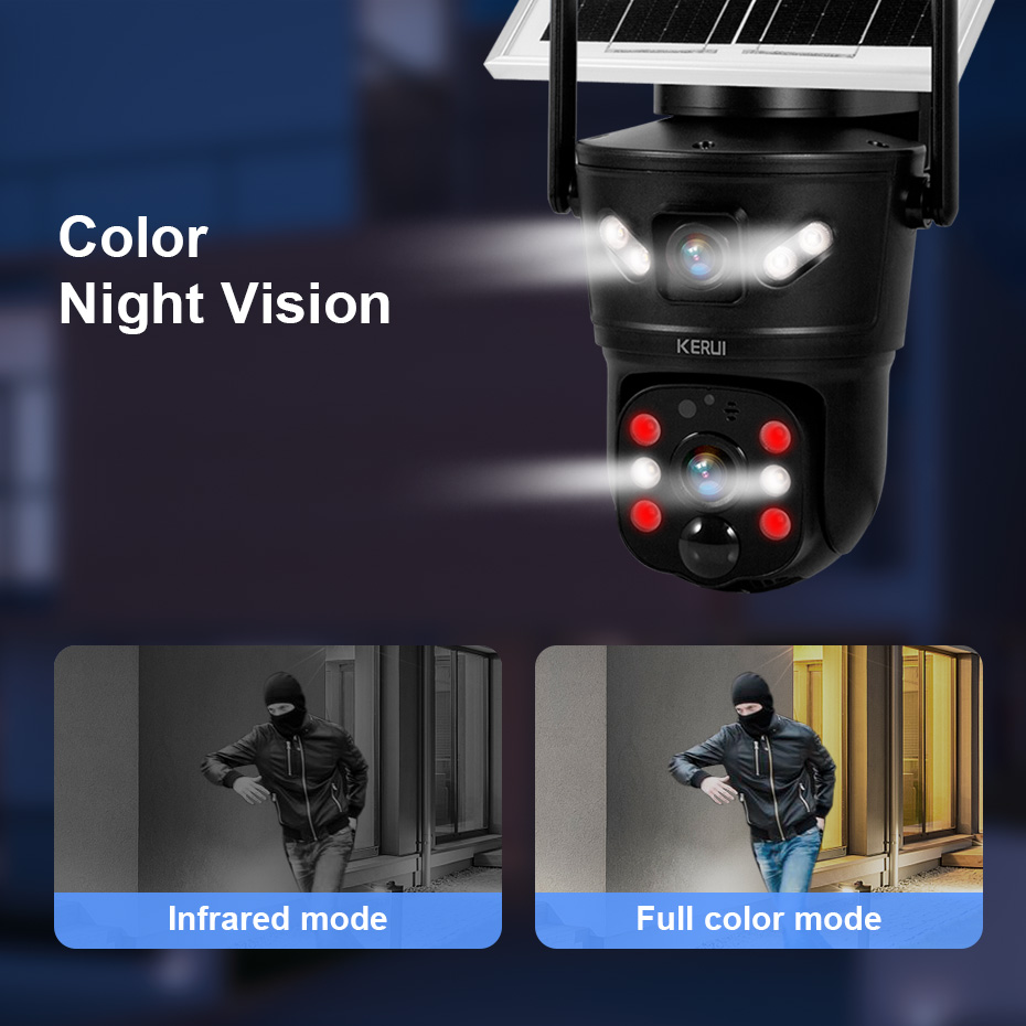 KERUI Açık 6MP Güneş Kamerası  - Home Security For Windows incelemesi ve fiyatı