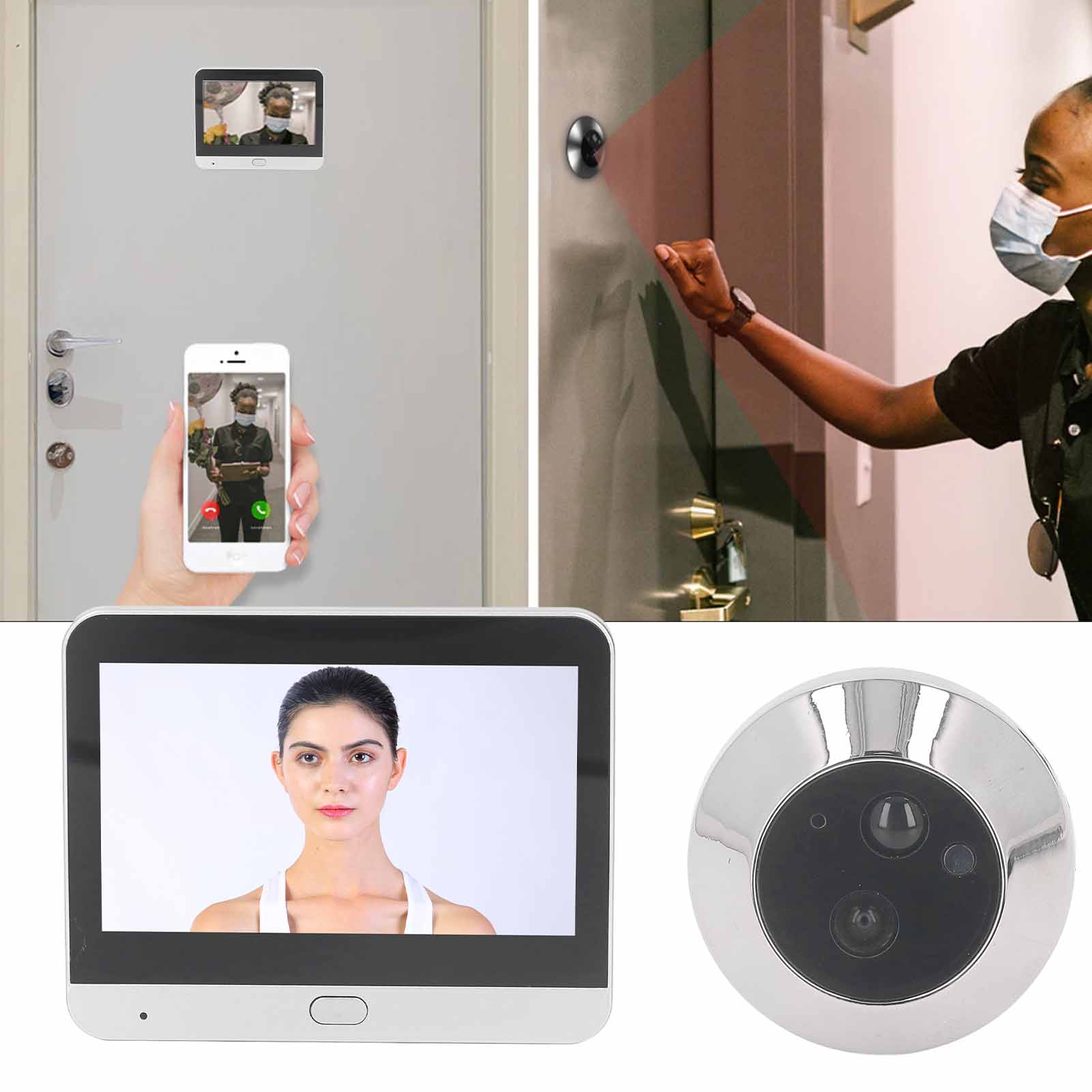 Dijital Kapı Görüntüleyici 120 - Peephole Camera Viewer incelemesi ve fiyatı
