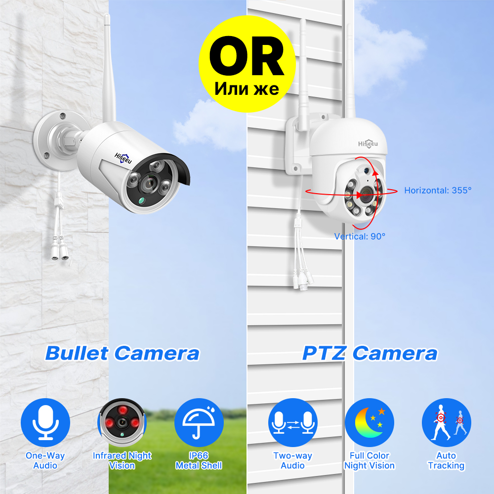 Hiseeu 5MP WiFi CCTV Kamera Gü - Home Security Panel incelemesi ve fiyatı