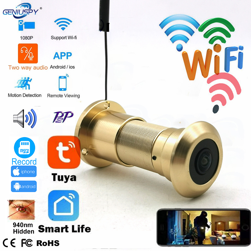 1080P güvenlik kablosuz göz ka - Peephole Camera Viewer incelemesi ve fiyatı