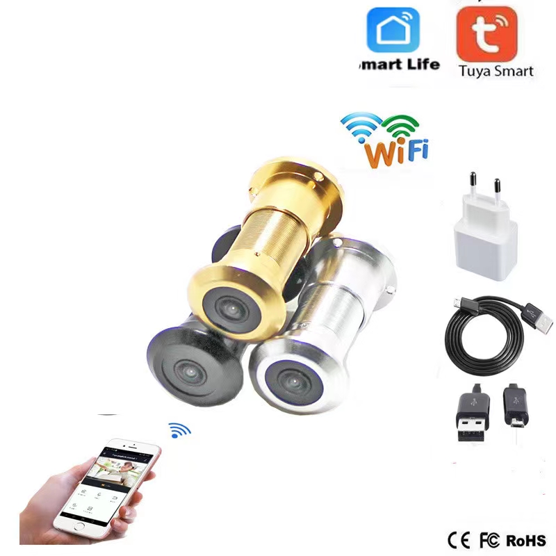 1080P güvenlik kablosuz göz ka - Peephole Camera Viewer incelemesi ve fiyatı