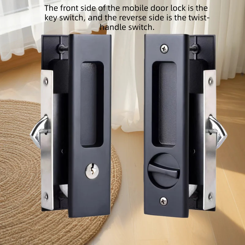 Ağır Hizmet Tipi Siyah Sürgülü - Home Security Door Lock incelemesi ve fiyatı