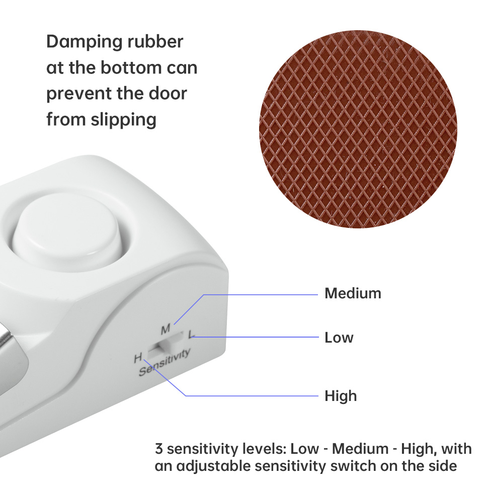 FUERS kablosuz kapı durdurma A - Home Security Lock System incelemesi ve fiyatı