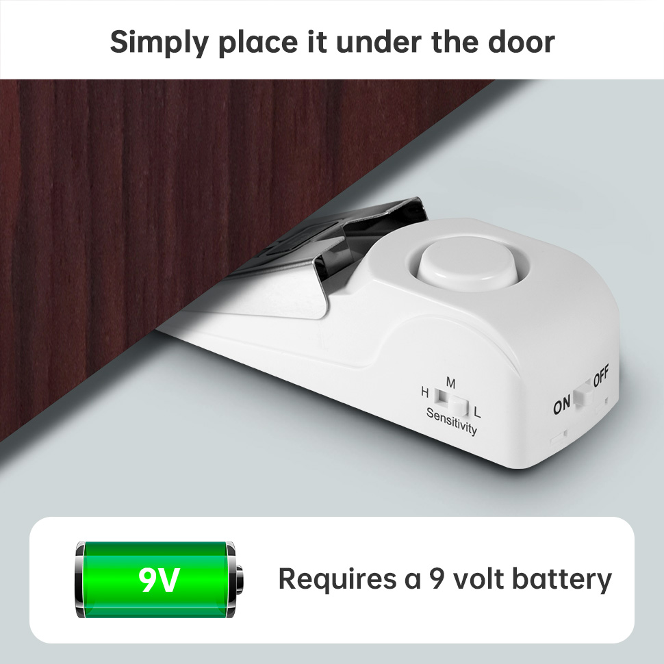 FUERS kablosuz kapı durdurma A - Home Security Lock System incelemesi ve fiyatı