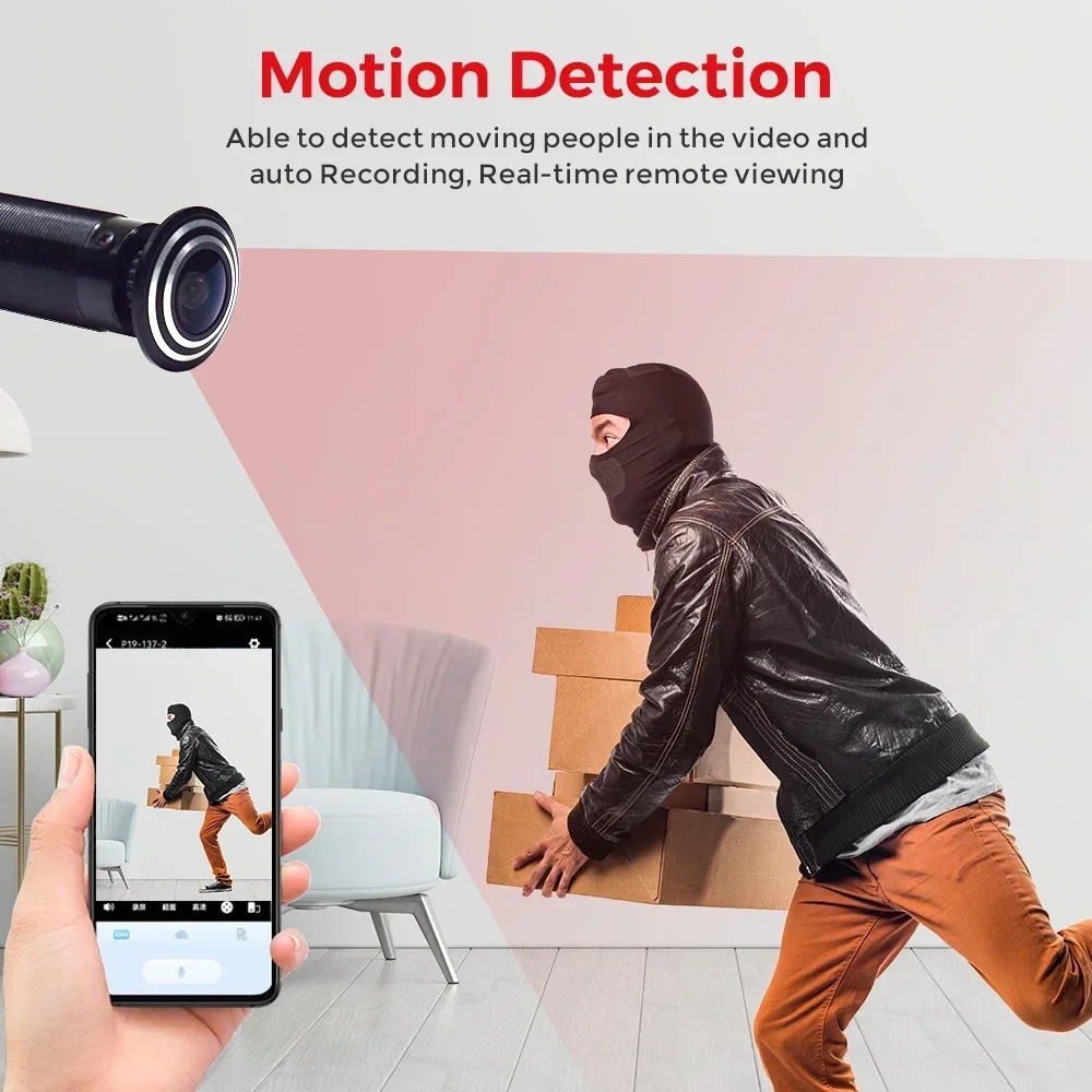 PEGATISAN 3MP Wifi Kamera Tuya - Peephole Camera Viewer incelemesi ve fiyatı